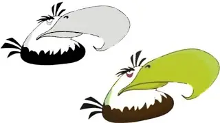 How to color Angry Bird | Markers and pencil color| Angry Bird| Tutorial #angrybirds