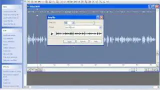 Adjusting Audio in WavePad