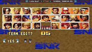 The King of Fighters '95 (Leto kof Vs SIMBA_SNK94-95) || Play date 29 Aug 24