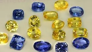 Top Quality Natural Yellow Sapphire and Blue Sapphire Lot In Wholesale Price 