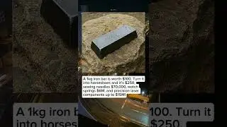 From $100 Iron Bar to $15M Laser Component 💎🔧