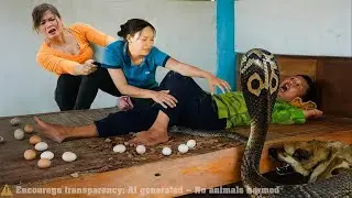 72-Hour Trap to Hunt Down King Cobra Invading Farm - Cobra Lurks in House & Threatening Man's Life
