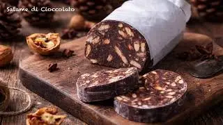 Salame di Cioccolato Classico | Dolce Senza Cottura Facile e Goloso 🍫 ₍ɪᴛ₎