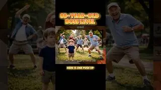 88 YEAR OLD BOSS LEVEL #shorts #minecraft #family #park #comedy