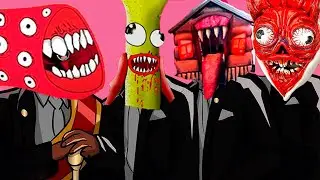 Train Eater & Bridge Worm & House Head & Banana Eater Coffin Dance Song Cover