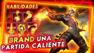 ⚠️BRAND | Asi puedes jugar con el verdadero REY del INFIERNO | Partida CALIENTE- League Of Legends⚠️
