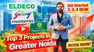 Top 3 Prelaunch Projects in Greater Noida | Eldeco Omicron | Godrej Arden & Northwind | ☎️8506819069
