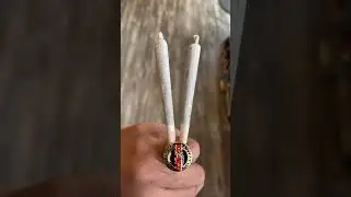 This RAW ring holds two joints at the same time ! #420 #stoner