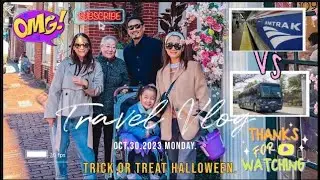 Family Trip New York To Boston.//Amtrak🚆Vs Greyhound🚍? //Best Halloween 2023//