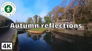 Breathtaking autumn walk in the England's Derbyshire Dales