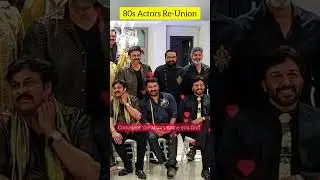 80s Actors ReUnion🔥 #shorts #whatsappstatus #viral #actors #youtubeshorts #reunion #viralshorts