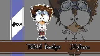 004 Taichi Kamiya (Digimon) Timelapse