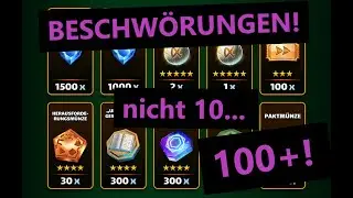 Jede Menge BESCHWÖRUNGEN!