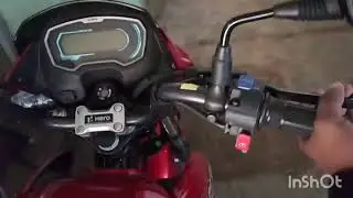 My Passion X tech 2nd service complete, and new Passion X tech red colour new launch bike... 😍😍😍