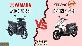 Mio i125 vs Keeway Icon 125i 2025 &ndash; Price, Full Specs & Features Comparison