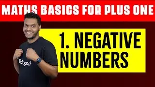 Negative Numbers | Maths Basics for Plus One