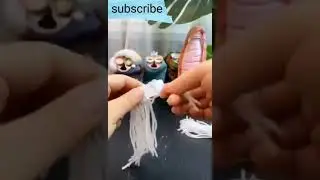 funny decoration craft// reuse old bottle