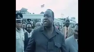 1975: Years of suspicion. Moi shares plane with Idi Amin to allay any fears of a plot against him.
