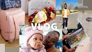 VLOG: packing | family breakfast date| enrote to joburg | moving back to res
