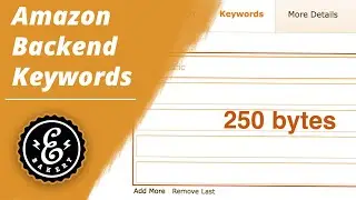 Amazon Backend Keywords - Wie werden deine Produkte h&auml;ufiger gefunden? | Amazon SEO Tutorial