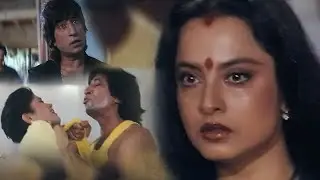 SHAKTI KAPOOR ने लड़की की लूटी इज्जत तो Rekha को आया घुसा | Blockbuster Hindi Action Movie
