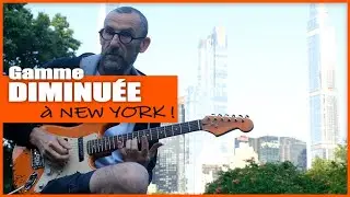 La GAMME DIMINUEE dans le BLUES