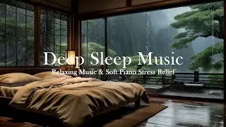 Gentle Piano Music for Deep Sleep with Rain &mdash; Relax Completely and Rest Without Interruption