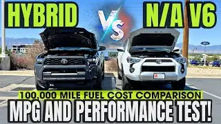 2025 VS 2024 Toyota 4Runner TRD Off Road MPG And 0-60 Test: Is The New Powertrain Better?