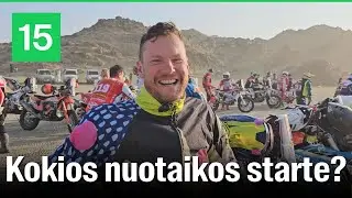 Gediminas &Scaron;atkus: &bdquo;Į Dakarą kaip į lenktynes nežiūriu&ldquo;