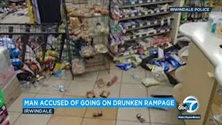Drunken rampage in AM/PM | ABC7