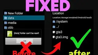 FIX Data Folder Can&rsquo;t Be Read in GTA IMG TOOLS Android 🥶(100% Working!)