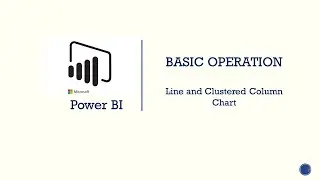 14. Power BI | Data import | Line and Clustered Column Chart | Legend | #powerbi #dataanalysis
