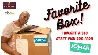 FAVORITE RESELLER BOX! ~ Unboxing To Sell Online~ Jomar Wholesale Staff Pick Box 2021