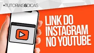 🔗 Como COLOCAR LINK do INSTAGRAM no YOUTUBE pelo CELULAR - 2025