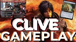 Clive, Ifrit's Dominant EDH Gameplay vs Teval, Niv-Mizzet, Zacama MTG Final Fantasy Deck FF Devotion