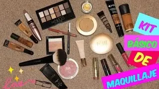 PRODUCTOS (Kit) BÁSICOS DE MAQUILLAJE para PRINCIPIANTES | Mary Pulido