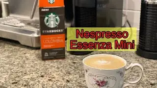 НЕСПРЕССО ЭССЕНЦА МИНИ | Приготовление капучино Старбакс