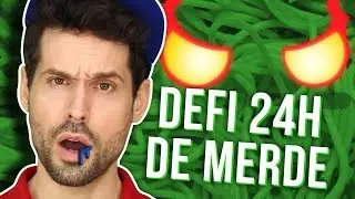 Je mate des VIDEOS de M3RDE pendant 24H challenge ( Huby )