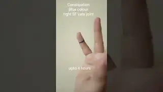 ಮಲಬದ್ದತೆ | Constipation | Ayurvedic Acupressure | Colour therapy
