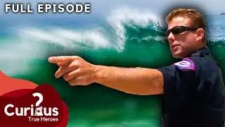 Code X At The Beach And Lifeguards Rush To Save The Drowning Person