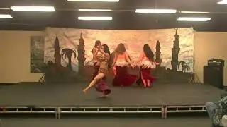 Hadia Habibi and The Al Anar Bellydance Ensemble at MECDA's Cairo Caravan, June 5, 2010