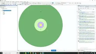 How do I create a buffer around points in Arcgis.