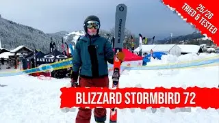 Обзор лыжных испытаний Blizzard Stormbird 72 2026 года
