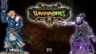Mk2 Warmachine & Hordes - Cygnar (Sloan) vs. Legion of Everblight (Saeryn) - 50pt Battle Report