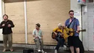 Aleister with randoms Jamming on the Street!