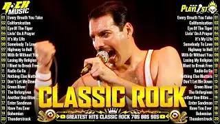 Classic Rock Songs 70s 80s 90s Full Album 🎶 Guns N Roses, Queen, Nirvana, AC/DC, Bon Jovi, Metallica