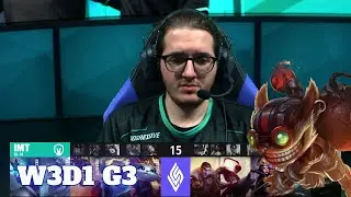 Immortals vs TSM | Week 3 Day 1 S11 LCS Summer 2021 | IMT vs TSM W3D1 Full Game