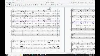 Pilgrams&rsquo; Chorus &ndash; Tenor Practice Video