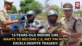 Traffic Police Inspector Distributes Dry fruits to offencers | Sidhi | Madhya Pradesh | RTV