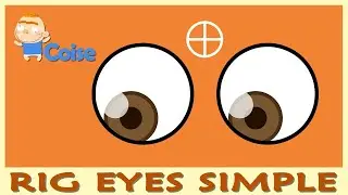 How to rig eyes simple - Coise - Anime Studio - Moho tutorial